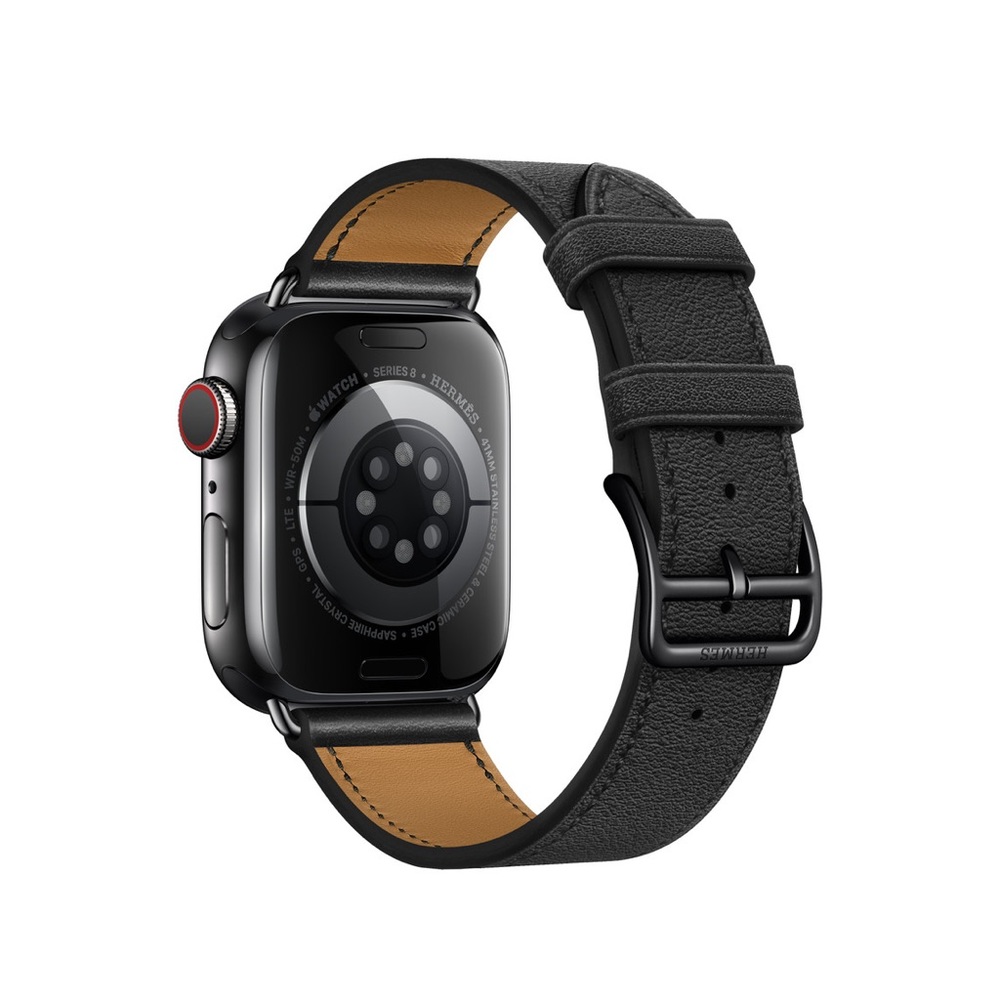 Apple Watch Hermes Noir Swift Leather
Single Tour Band - Picture 4 of 8